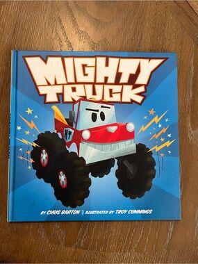 Mighty Truck Kids Book - Blue & Red
